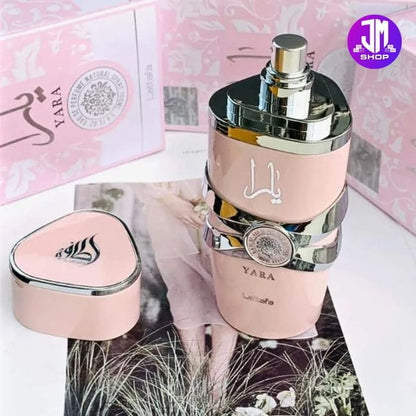 Perfume Lattafa Yara + 🎁 Obsequio: Perfumero Recargable